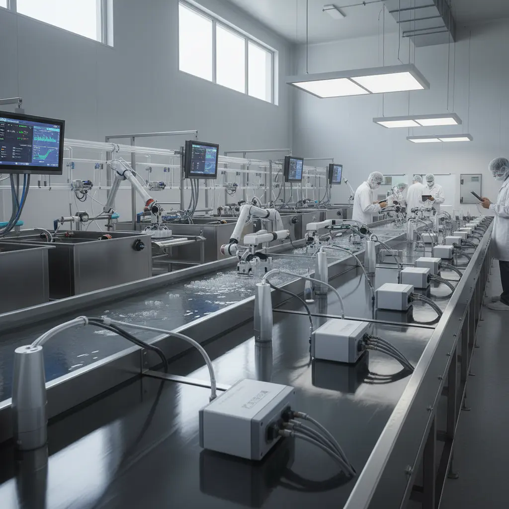 Modern hatchery support equipment and sensors