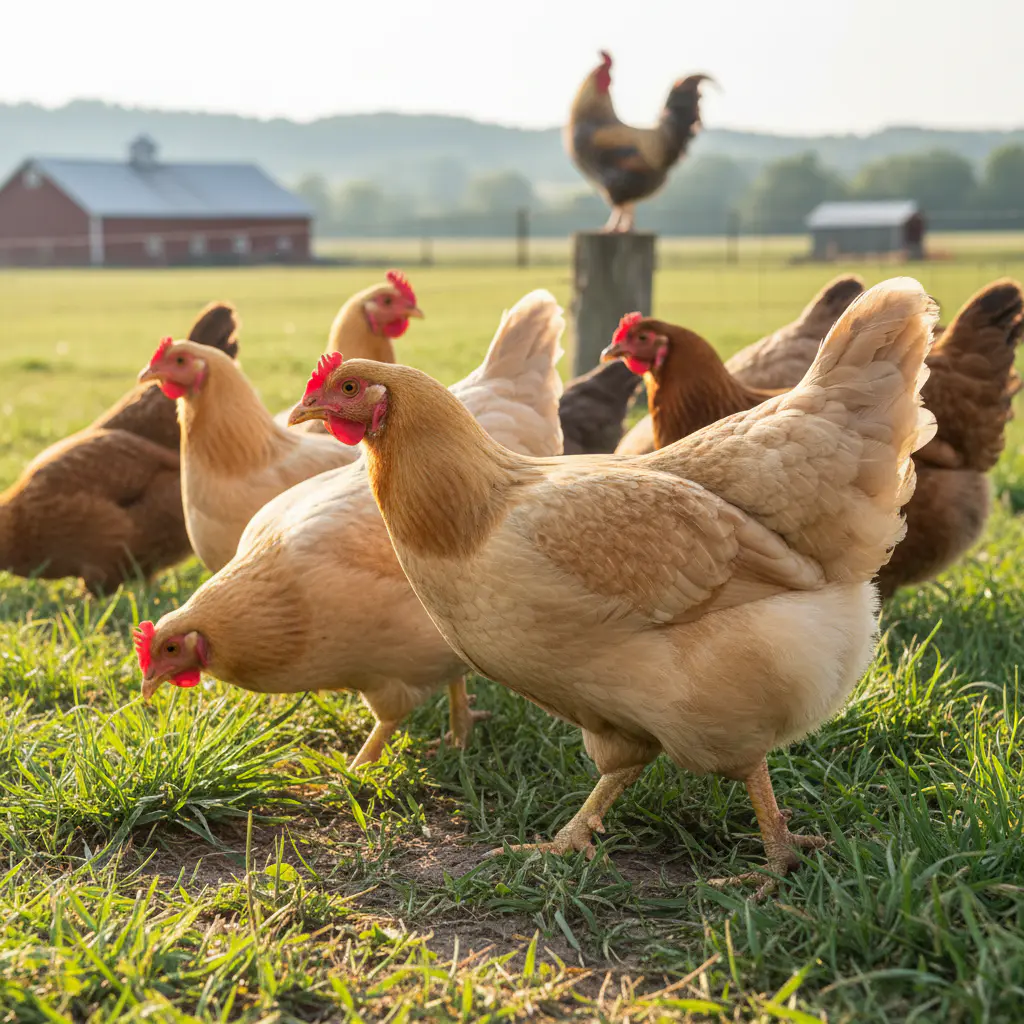 Heritage breed dual purpose flock